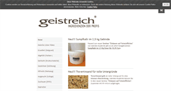 Desktop Screenshot of geistreich-einkaufen.de